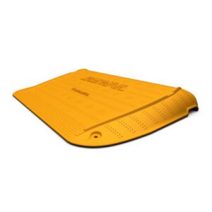 Pagaidu PVC uzbrauktuve (rampa), 1199x766x123mm (dzeltena) [MEL]