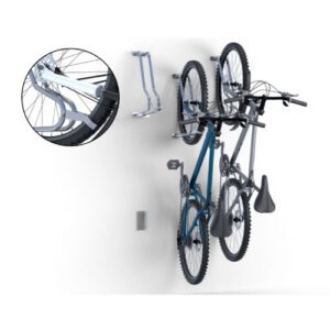 Velosipēdu statīvs WALL 3 (stiprināms pie sienas), riepas platumam līdz 80mm [KRO]