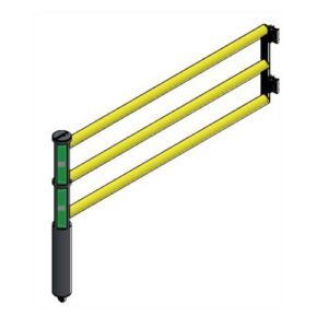 Elastīgie veramie vārti ar riteni (Echo-JULIET), l=1500mm (h=1191mm) [DAN]