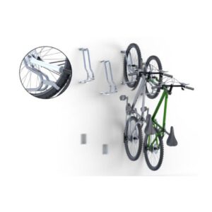 Velosipēdu statīvs WALL 4 (stiprināms pie sienas), riepas platumam līdz 55mm [KRO]