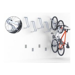 Velosipēdu statīvs WALL 6 (stiprināms pie sienas), riepas platumam līdz 80mm [KRO]