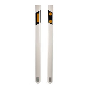 Signālstabiņš ar dzeltenu uzlīmi (Nr.917/Nr.918) 1650x100mm [Latvijas standarta]