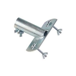 Kokosa birstes stiprinājums, metāla (cinkots) (ar skrūvēm un uzgriežņiem)