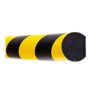 Nogriezta apļa stūru aizsargs ar aizvērtām sānu malām (pašlīmējošs), 32x40x1000mm