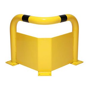 Metāla aizsargbarjera ar plastmasas pārklājumu, 600x600x600mm [MO]