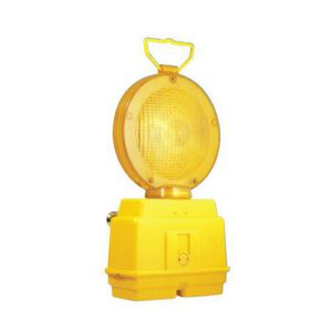 Dzeltens brīdinājuma signāllukturis - LED (vieta 2 baterijām)