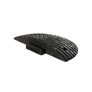 Ātruma slāpētāja (guļošā policista) beigu elements, 500x250x70mm, melns