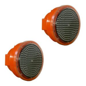 300 mm LED optika moplēna ietvarā, komplekts, triflash