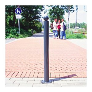 Tērauda stabs BERN - stiprināms ar skrūvēm, d=76mm, h=950mm