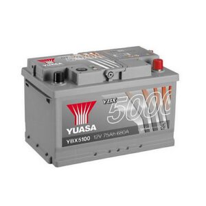 Akumulators YUASA YBX5100, 75Ah, 680A