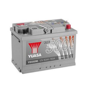 Akumulators YUASA YBX5096, 80Ah, 760A