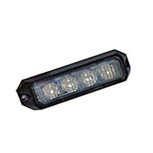 4 LED brīdinājuma gaisma, alumīnija korpusā