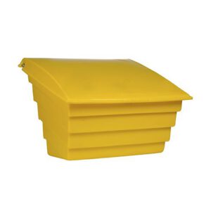 Smilts/sāls plastmasas konteiners (dzeltens), 250l (360kg)