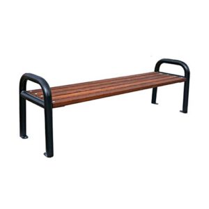 Atpūtas soliņš bez atzveltnes, 180cm (ar 5 dēļiem), d=48,3mm