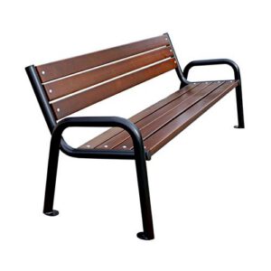 Atpūtas soliņš ar atzveltni, 150cm (ar 7 dēļiem), d=48,3mm