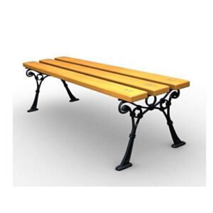 Čuguna soliņš bez atzveltnes, 150cm