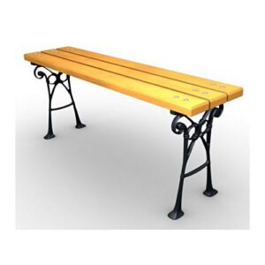 Čuguna soliņš bez atzveltnes, 100cm