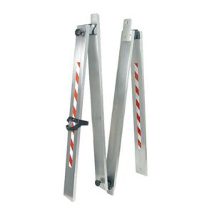 Alumīnija lata 5m uz eņģēm