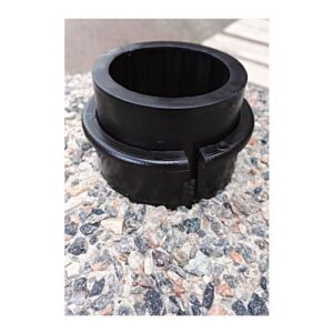 Gredzens pagaidu ceļa zīmju pēdai (plastmasas), melns