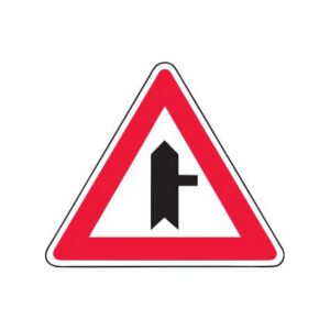 Priekšrocības zīme Nr.204/Krustojums ar mazāk svarīgu ceļu, 900x900mm, 2. atstarošanas klase