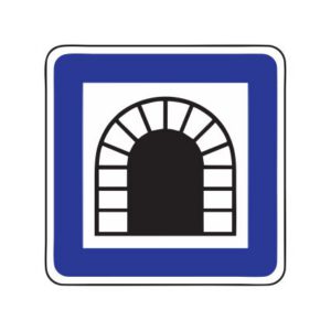 Norādījuma zīme Nr.544/Tunelis, 700x700mm, 1. atstarošanas klase