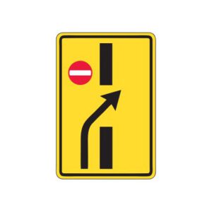 Nr.738/Iepriekšējs norādītājs pārkārtoties, 1400x2100mm, 2. atstarošanas klase