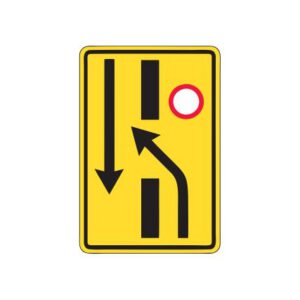 Nr.735/Iepriekšējs norādītājs pārkārtoties, 1400x2100mm, 2. atstarošanas klase