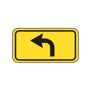 Nr.733/Apbraukšanas ceļa virziens, 700x350mm, 2. atstarošanas klase