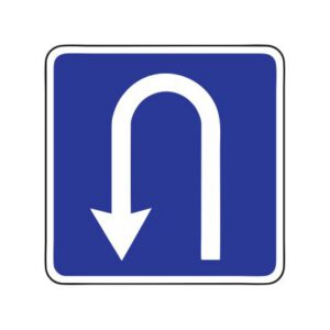 Nr.723/Apgriešanās vieta, 700x700mm, 2. atstarošanas klase