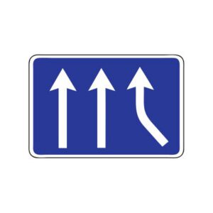 Nr.721/Joslas piekļaušanās pamatjoslām, 1050x700mm, 1. atstarošanas klase