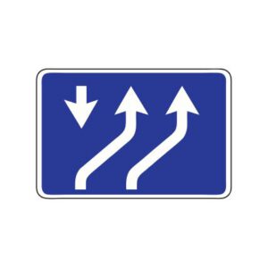 Nr.720/Braukšanas virzieni joslās, 1050x700mm, 1. atstarošanas klase