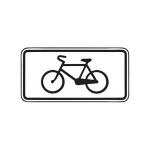 Papildzīme Nr.824/Transportlīdzekļa veids, 600x300mm, 2. atstarošanas klase