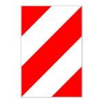 Vertikālais apzīmējums Nr.906, 500x750mm, 2. atstarošanas klase