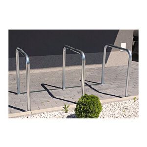 Velosipēdu statīvs 3 velosipēdiem (U-veida), 1750x800x800mm