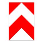 Vertikālais apzīmējums Nr.905, 500x750mm, 1. atstarošanas klase