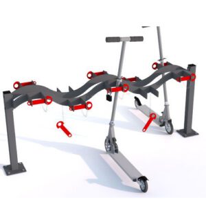 Skrejriteņa statīvs 10 skrejriteņiem