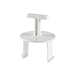 Ķēdes stiprinājums konusam, balts