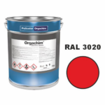 Ceļu marķējamā krāsa CITY, intensīvai satiksmei, sarkana (25kg spainis)