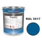 Ceļu marķējamā krāsa RAL 5017, noturīga, zila (25kg spainis)