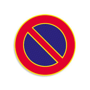 Stiklašķiedras ceļa zīme Nr. 327, d.600mm, 1. atstarošanas klase