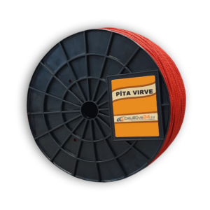 PP-Multi pīta sarkana virve spolē., d3mmx1000m