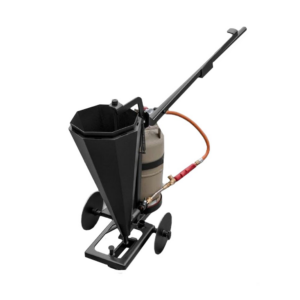 Bituma karsējamais katls pildīšanai - 7L (uz riteņiem)