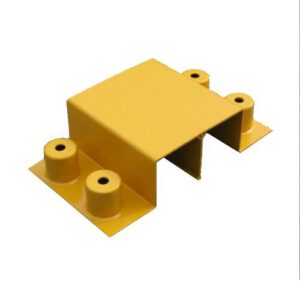 Tērauda šļūteņu un kabeļu aizsargs-rampa 360x400x175mm (POL), dzeltena