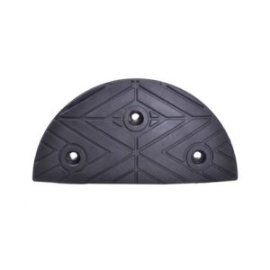 Ātruma slāpētāja H75 (guļošā policista) nobeiguma elements, 400x200x75mm (melns) [GH]