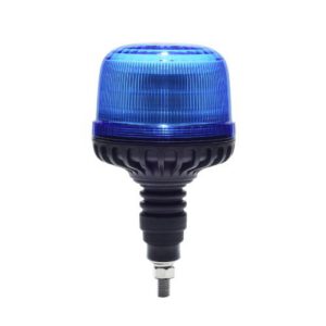 LED bākuguns uz 1 skrūvi (ar dimanta tipa kupolu), R65 (24LED)