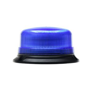 LED bākuguns uz 3 skrūvēm, R65 (36W), zila