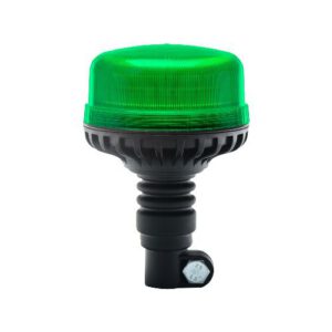 LED bākuguns uz elastīgā turētāja (36LED), zaļa