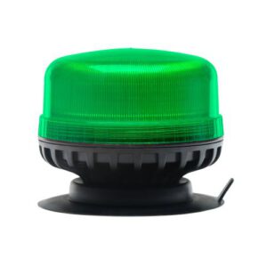 LED bākuguns uz magnēta ar piesūcekni (36LED), zaļa