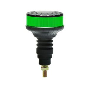 LED bākuguns uz 1 skrūvi un turētāju (36LED), zaļa