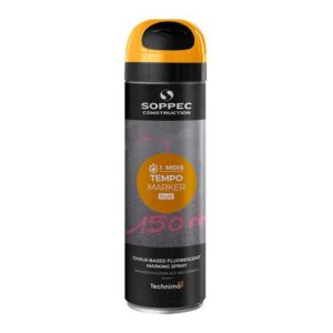 TEMPO MARKER luminiscējoša pagaidu krāsa marķēšanai (oranža), 500ml